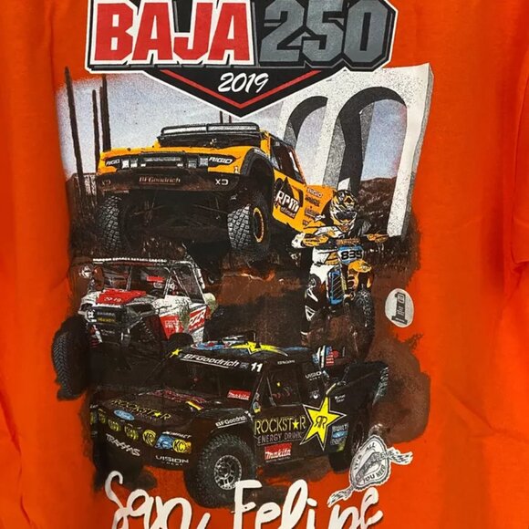 Racing Shirt Men L Off-Road Baja 250 2019 San Filipe The Great Baja Adventure - Picture 6 of 6